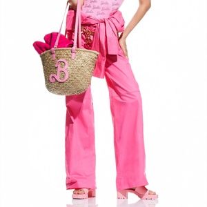 ZARA BARBIE PINK JUMPSUIT - M